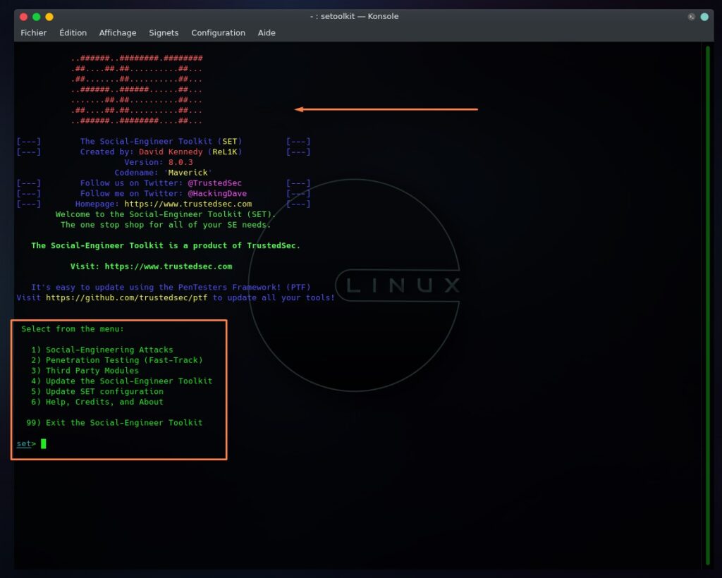 L outil De Manipulation SET Toolkit HTA Attack HackinGeeK L outil de manipulation set toolkit hta attack hackingeek